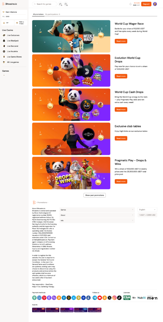 Bitcasino promotion 