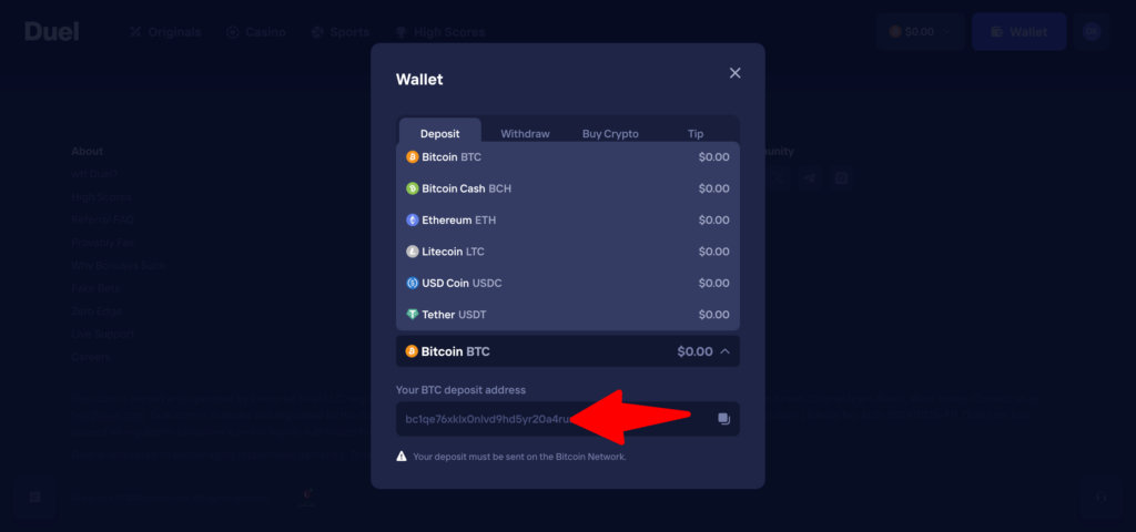 Duel deposit methods 