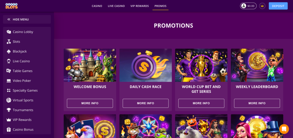 SuperSlots bonus 
