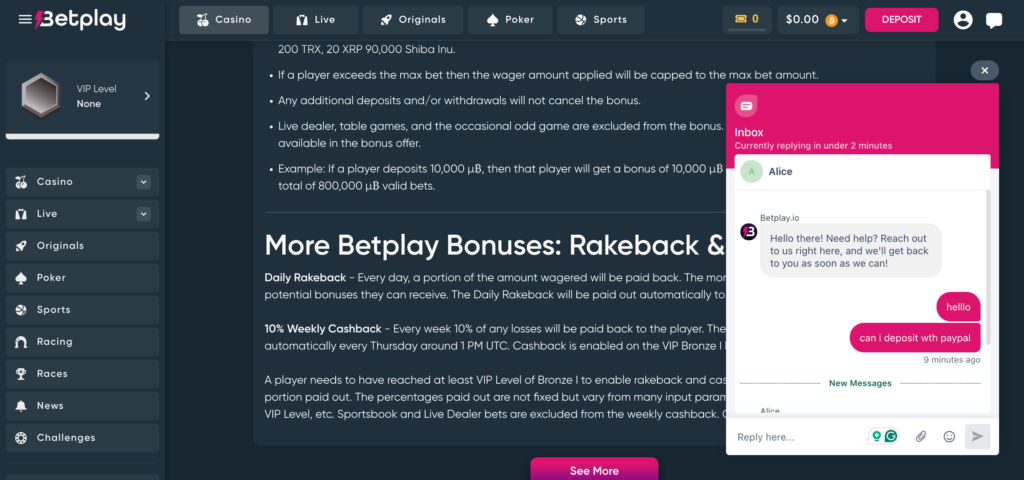 Betplay support chat 2