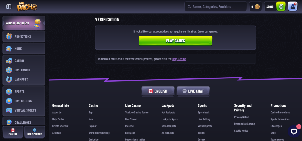 MrPacho KYC