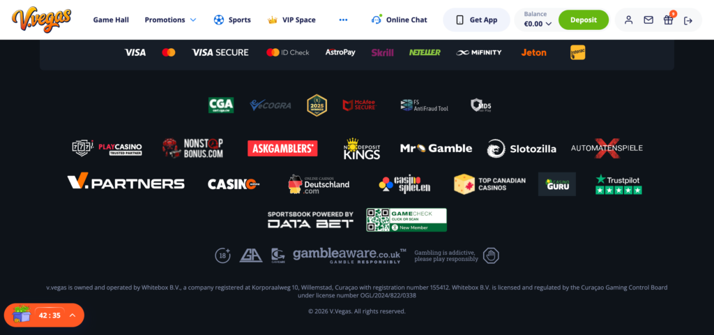 v.vegas footer