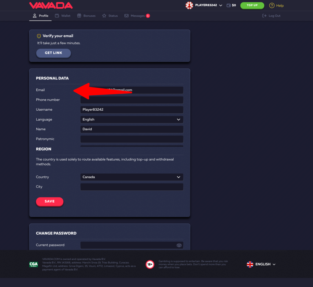 VAVADA profile