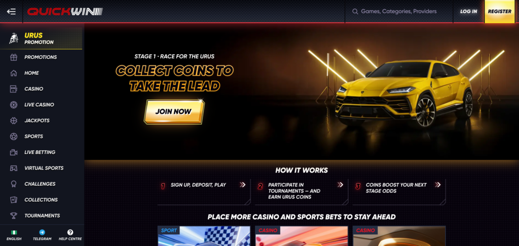 Quickwin promotion as seen when testing