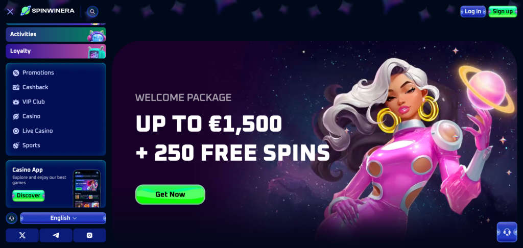 Spinwinera home page