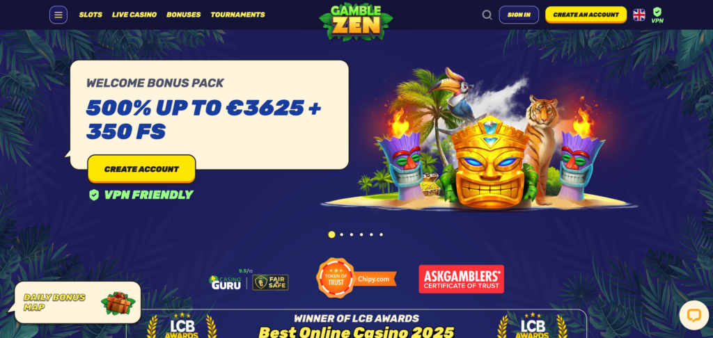 Gambleze home page